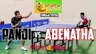 PANJI Purworejo vs ABENATHA Purbalingga 🏓🏓 8 Besar Tunggal Putra POPDA Jateng 2023 [upl. by Arimlede]