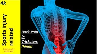 BACKPAIN in cricketers hindi [upl. by Terrab]