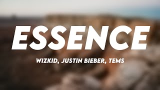 Essence  Wizkid Justin Bieber Tems Lyrics Video 💤 [upl. by Dong]