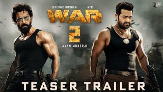 WAR 2  Official Trailer 2024  Hrithik Roshan  Jr NTR  Ayan Mukerji  Yash Raj Films [upl. by Bluh]