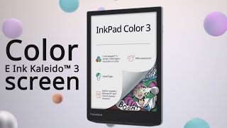 PocketBook InkPad Color 3 your colorful ereading adventure with the latest color E Ink screen [upl. by Chaddy]