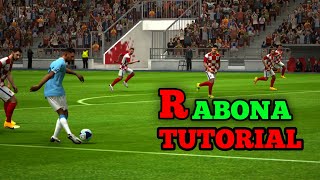 eFootball 2022 Mobile  Rabona Pass amp Shot Tutorial [upl. by Groveman]