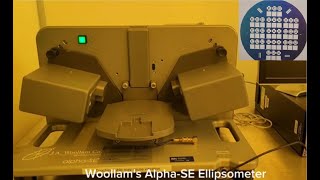 12 Measuring SiO2 thickness with Woollams AlphaSE Ellipsometer [upl. by Rehotsirhc]