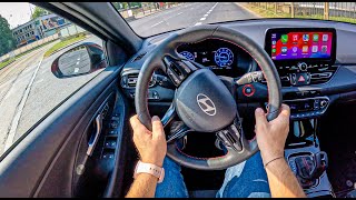 2024 Hyundai i30 N Line  15 TGDI 140 hp  POV Test Drive [upl. by Eceirehs]