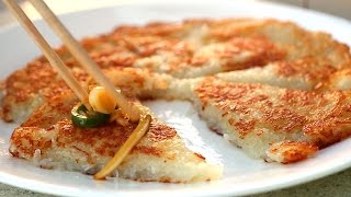 Simple potato pancake Gamjajeon 감자전 [upl. by Kenwee357]