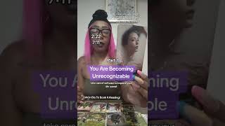 You Are Becoming Unrecognizable spirituality tarot astrology shorts [upl. by Riggall]