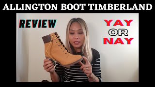 ALLINGTON 6 INCH LACEUP BOOT TIMBERLAND REVIEW [upl. by Rannug]