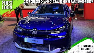 2025 Citroen C4 And C4 X Launched At Paris Motor Show 2024  Full Interior Exterior [upl. by Yeblehs]