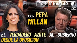 Golpe de Pepa Millán con Rojo al mentón de Sánchez quotEs la institucionalización de la corrupciónquot [upl. by Micki]