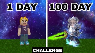 I SURVIVE MY MOST HARDEST STARTER 100 DAYS IN SKYBLOCK TO BECOME RICH 🤑 [upl. by Doubler]