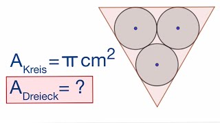 Wie groß ist der Flächeninhalt des Dreiecks [upl. by Tench]