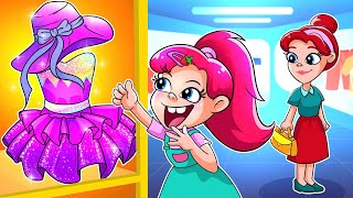 Baby Shopping Song 🛒👗👒  Funny Baby songs and rhymes  Kids Songs By Chuppa Kid [upl. by Adnuahs]