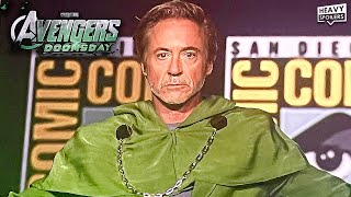 AVENGERS Doomsday amp Secret Wars Breakdown  Robert Downey Jr Returns As DOCTOR DOOM  SDCC MCU Panel [upl. by Alyse]