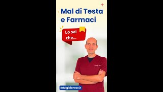 Mal di Testa perché i farmaci non ti aiutano [upl. by Naihs498]