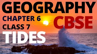 Ocean Tides I High Tide I Low Tide I Moderate Tide I Time lapse video I Geography lesson I CBSE [upl. by Chiou]