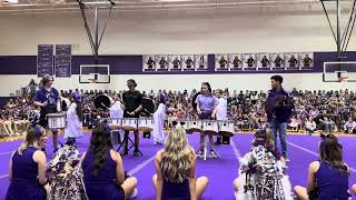 Tolar drumline homecoming pep rally 101124 [upl. by Tivad]