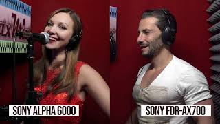 Sony FDRAX700 vs Sony Alpha 6000  Video  Low Light [upl. by Eniamreg]