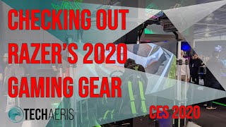 CES 2020 Lets Check Out Razers Gaming Gear for 2020 [upl. by Bronson]