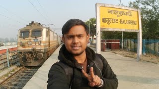 SealdahBalurghat Express Train Journey In Sleeper Class  SealdahBalurghat Express Full journey [upl. by Kirk]