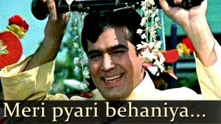 Meri Pyari Behaniya Banegi Dulhaniya  Sachaa Jhutha  Kishore Kumar  Rakhi Song [upl. by Ahsienahs490]