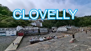 🇬🇧 Clovelly 2024  ENGLAND UNITED KINGDOM 🇬🇧 Vanz ogm [upl. by Ardekal682]