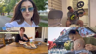 Vlog 3 dana  mami donijeli pitu bez mesa moja nova boja kose naručili smo biciklo za Melinu 😍 [upl. by Aelahc]