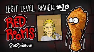 Legit Level Review 10 Red Rooms by 2003devin ft NoobLookingPro [upl. by Noimad]