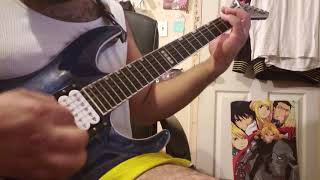 2010 esp horizon nt2 blue aqua riffs [upl. by Tully]