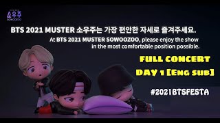 FULL VIDEO Muster BTS Sowoozoo Online Concert Day 1 World Tour Version Festa 2021 Eng Sub Desc [upl. by Cesya840]