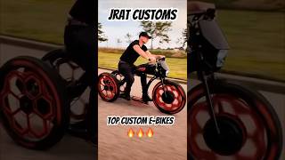 Unveiling the Custom EBikes from Jrat Customs shorts ebike [upl. by Aidnac79]