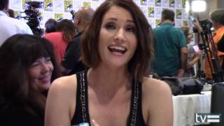 Chyler Leigh Interview  SUPERGIRL SEASON 2 [upl. by Pages]