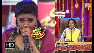 Srimukhi Song Performence  Tarajuvvalu  ETV Diwali Special Event  7th Nov 2018  ETV Telugu [upl. by Constant822]