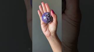 Charoite Sphere Purple Chariot Crystal Ball [upl. by Dorina]