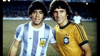 1979 Maradona Vs Zico ● Brasil x Argentina ● The First Clash [upl. by Liborio]