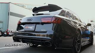 Capristo Exhaust x RS6 C75 [upl. by Cirederf]