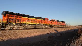 BNSF 9020 Westbound [upl. by Shell441]