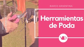 Herramientas para la poda Bahco Argentina [upl. by Ronnholm338]