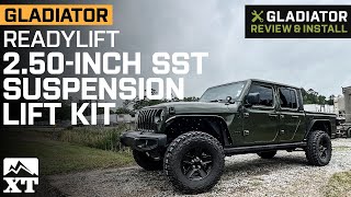 Jeep Gladiator JT ReadyLIFT 250Inch SST Suspension Lift Kit Review amp Install [upl. by Devaj]