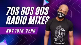 70s 80s 90s Old School Radio Mixes by Jammin Jay [upl. by Ecnarwal]