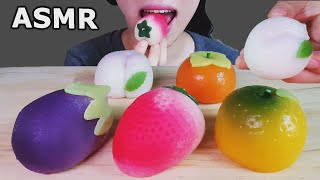 Extremely Sticky Wagashi Mukbang ASMR FOOD EATING SOUNDS [upl. by Larimore]