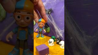 Blippis Halloween FLOOR IS LAVA CHALLENGE Candy Prize at the END blippi shorts [upl. by Rehpatsirhc]