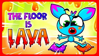 The Floor Is Lava Dance 💛  Nursery Rhymes and Kids Songs 💛 [upl. by Glass751]