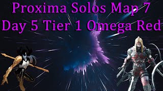 Proxima Midnight Solos Map 7 Day 5 Tier 1 Omega Red 40 Cosmic Attack No Boosts [upl. by Ggerc505]