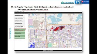 3542AngularTypeScriptWeb GISFrontend developmentSpring BootWeb MapGeoServerOpenLayers [upl. by Votaw407]