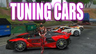 GTA 5  ASMR  Ferrari FXXK Hybrid Hypercar  McLaren MP412C GT3  Lamborghini Huracan GT3 [upl. by Eilsel]