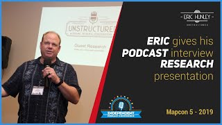 Podcast Interview Research  Eric Hunley at MAPCON 2019 [upl. by Onavlis957]