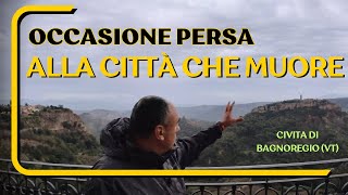 Occasione persa alla città che muore fotografare Civita di Bagnoregio VT ENGSPA subtitles [upl. by Shepley296]