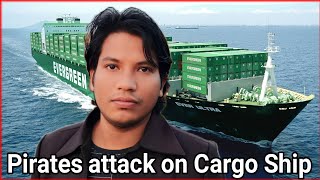 How Somalian pirates takeover the cargo ship control Somalian pirates attack By Zamal Hussain  ZH [upl. by Nunnery]