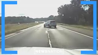 Dramatic rescue of driver overdosing on the road  Morning in America [upl. by Nollahs]