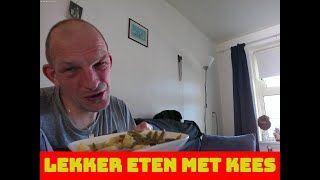 AARDAPPELEN MET BOONTJES EN EEN SCHNITZEL EN EEN TOETJE  LEKKER ETEN MET KEES 269 [upl. by Abih576]